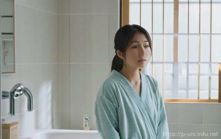 요도염 원인과 진단 방법 - Image Prompt 1: Early Morning Discomfort**