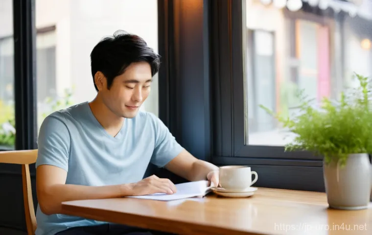 남성 불임 진단을 위한 정자 검사 - **Prompt:** A modern, supportive Japanese couple in their late 20s to early 30s sits at a cozy, well...