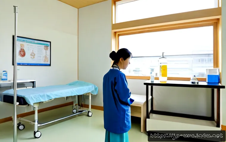 소변에 농이 섞여 나오는 원인 - Photorealistic medical consultation in a clean modern Japanese clinic, an adult patient in modest ev...